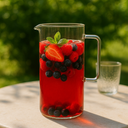 Pichet 1L en Verre Borosilicate avec Anse