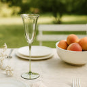 Lot de 4 flûtes 17cl en verre Eden