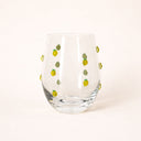 Lot de 4 gobelets 40cl en verre Citron