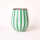 Lot de 3 gobelets 40cl en verre vert Circus