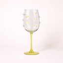Lot de 4 verres à pied 43.5cl en verre Marguerite