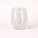 Lot de 4 gobelets 40cl en verre Marguerite