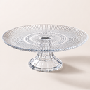 Plat sur pied en verre 30cm Orion