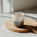 Lot de 6 tasses expresso 11cl en grès marron Riga