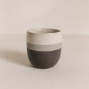 Lot de 6 tasses expresso 11cl en grès marron Riga