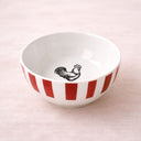 Lot de 6 bols 45cl en porcelaine Cocorico