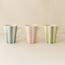 Lot de 6 Mugs Arlequin 36cl en Grès
