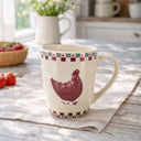 Lot de 6 mugs 38cl en grès Gallina