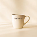 Lot de 6 tasses 20cl en grès Bonjour