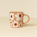 Lot de 6 mugs 34cl en grès Marguerite