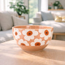 Lot de 6 bols 55cl en grès Marguerite