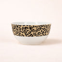 Lot de 6 bols 60cl en porcelaine Léopard
