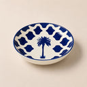 Lot de 6 assiettes creuses 20.5cm en grès Palm Beach