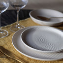 Lot de 6 assiettes creuses 20.5cm en grès Dune