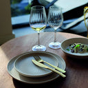Lot de 6 assiettes creuses 20.5cm en grès Dune