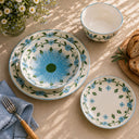 Lot de 6 assiettes plates 27cm en porcelaine Primavera