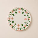 Lot de 6 assiettes à dessert 19.5cm en porcelaine Primavera rose