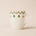 Lot de 6 mugs 36cl en porcelaine Primavera rose