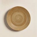Lot de 6 assiettes plates 27cm en grès caramel Turbolino