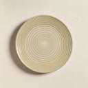Lot de 6 assiettes plates 27cm en grès jaune Turbolino