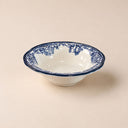 Lot de 6 bols 16cm en grès Faustine bleu