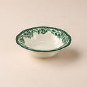 Lot de 6 bols 16cm en grès Faustine vert