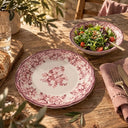 Lot de 6 bols 16cm en grès Faustine rose