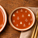 Lot de 6 assiettes à dessert 20cm en grès Montagne