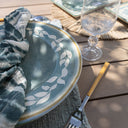 Lot de 6 assiettes à pâtes 28cm en faïence Capria