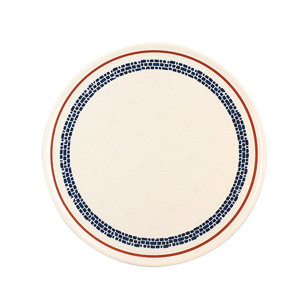 Lot de 6 assiettes à pizza 32cm en faïence Amatxi