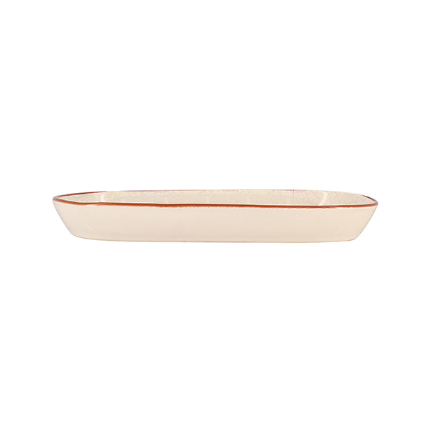 Plat 26x12cm en faïence Amatxi