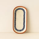 Plat 30x16cm en faïence Amatxi