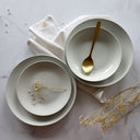 Lot de 6 assiettes plates 27cm en porcelaine Métropolitan