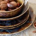 Lot de 6 assiettes à dessert 20cm en porcelaine Volcano