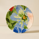 Lot de 6 assiettes plates 26.5 cm en porcelaine Floralux