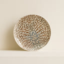 Lot de 6 assiettes plates 26cm en grès Ambre