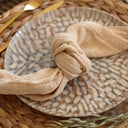 Lot de 6 assiettes plates 26cm en grès Ambre