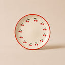 Lot de 6 assiettes creuses 20.5cm en grès Cerise