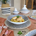 Service de table 48 pièces en porcelaine Byzance