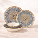 Service de table 48 pièces en porcelaine Byzance