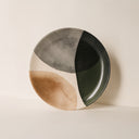 Lot de 6 assiettes plates 26cm en grès Gaïa