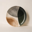 Lot de 6 assiettes plates 26cm en grès Gaïa