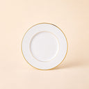 Lot de 6 assiettes à dessert 20.5cm en porcelaine Classic Filet Or