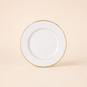 Lot de 6 assiettes à pain 16cm en porcelaine Classic Filet Or