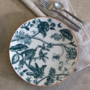 Lot de 36 assiettes en porcelaine Botanic