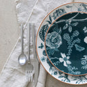 Lot de 36 assiettes en porcelaine Botanic