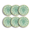 Lot de 6 assiettes à pâtes 28cm en faïence Capria