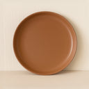 Lot de 6 assiettes plates 27cm en grès marron Arita
