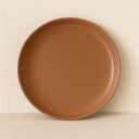 Lot de 6 assiettes plates 27cm en grès marron Arita