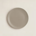 Lot de 6 assiettes à dessert 20.5cm en grès gris Arita